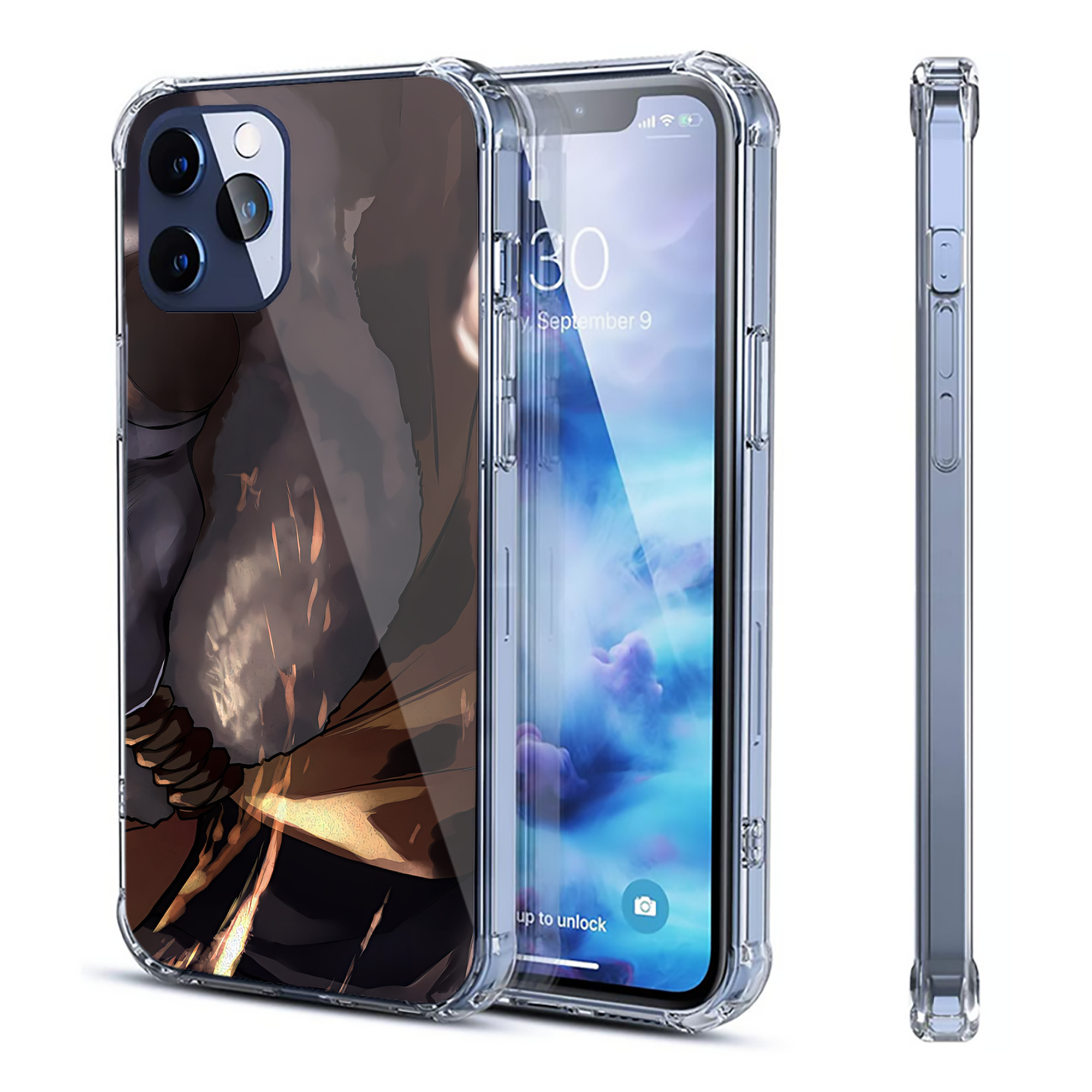 （画像用） SPY×FAMILY间谍家家酒 【iPhone 12シリーズ対応】透明スマホケース（クリアソフトケース）